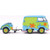 2024 Cool Combi Flower Power 1:18 Scale Diecast Model Car by Solido Alt Image 5