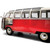 1962 Volkswagen T1 Samba - Red/White 1:18 Scale Diecast Model Car by Solido Alt Image 8
