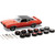 1969 Pontiac GTO - Orange 1:64 Scale Diecast Model Car by M2 Machines Main Image