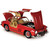 1955 Mercedes Benz 300SL Gullwing Coupe - Red 1:8 Scale Diecast Model Car by IXO Models Alt Image 1