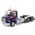 Western Star 4700 SBFA Tandem Day Cab - Blue 1:50 Scale Diecast Model Truck by Diecast Masters Main Image