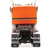 Western Star 4900 SB 40 Sleeper Tandem Tractor - Metallic Orange with Black Accent Stripes 1:50 Scale Diecast Model Truck by Diecast Masters Alt Image 7