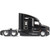 Kenworth T680 76in High Roof Sleeper Cab Tandem Tractor - Black 1:50 Scale Diecast Model Truck by Diecast Masters Alt Image 8 Kenworth T680 76in High Roof Sleeper Cab Tandem Tractor - Black 1:50 Scale Diecast Model Truck by Diecast Masters Alt Image 8