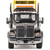 Kenworth T880 SBFA Daycab Tridem Tractor with Trail King TK120 HDG Lowboy Trailer - Black 1:50 Scale Diecast Model Truck by Diecast Masters Alt Image 4