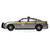 2023 Dodge Charger Pursuit - New York State Police 1:64 Scale Diecast Model Car by IXO Models Alt Image 1