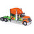 2010 International Lonestar - Orange and Green 1:64 Scale Diecast Model Truck by IXO Models Alt Image 2
