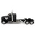 Kenworth W990 with Flat Top Sleeper Cab - Black 1:87 Scale Model Truck by HO Logistics Alt Image 3