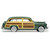 1949 Mercury Woodie - Meadow Green 1:43 Scale Cast Resin Model Car by Goldvarg Collection Alt Image 5