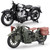 Harley-Davidson Duo 1942 Flat Head + 1948 Panhead 1:18 Scale Diecast Model Motorcycle by Maisto Main Image