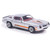 1979 Chevrolet Camaro Z28 - Silver with Orange Stripes 1:64 Scale Diecast Model Car by IXO Models Alt Image 2