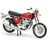 1969 Honda CB750 - Red metallic 1:18 Scale Diecast Model Car by Norev Alt Image 1