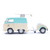2024 Cool Combi - Mint Green & White 1:18 Scale Diecast Model Truck by Solido Alt Image 6