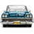 1958 Buick Limited Riviera Coupe -Glacier White / Dark Turquoise Poly 1:18 Scale Diecast Model Car by Sunstar Alt Image 4