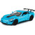 2019 Corvette ZR1 Mirror Finish Blue- That's a Wrap 1:24 Scale Diecast Model Car by Motormax Main Image