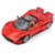 Pagani Zonda C12 Mirror Finish Red - That's a Wrap 1:24 Scale Diecast Model Car by Motormax Alt Image 1
