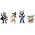 Star Wars Mandalorian Figure 4-Pack  Diecast Figures by Jada Toys Alt Image 4