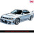 1997 Nissan Skyline GT-R R33 Nismo 400R - White 1:64 Scale Diecast Model Car by IXO Models Main Image