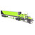 1990 Kenworth W900 with Refer Van - Neon Green and Black 1:64 Scale Diecast Model Truck by IXO Models Alt Image 2