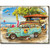 Sunset Surf Shack  Metal Sign by Desperate Enterprises Main Image