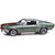 1968 Ford Mustang GT Fastback - Highland Green 1:24 Scale Diecast Model Car by Greenlight Alt Image 1