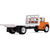 GMC 4000 Flatbed Truck - Omaha Orange 1:64 Scale Diecast Model Truck by Diecast Promotions Alt Image 1