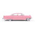 1955 Cadillac Fleetwood Series 60 -Pink Cadillac 1:43 Scale Diecast Model Car by IXO Models Alt Image 4