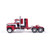 1978 Ford LTL-9000 - Black Red & White 1:64 Scale Diecast Model Truck by IXO Models Alt Image 4