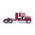 1978 Ford LTL-9000 - Black Red & White 1:64 Scale Diecast Model Truck by IXO Models Alt Image 7