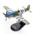 North American P-51B Mustang - John Bennett 487th Fighter Squadron - Blue-Nosed Bastards of Bodney 1:72 Scale Diecast Metal Replica by Legion Alt Image 1