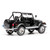1986 Jeep CJ-7 Laredo - Black 1:43 Scale Diecast Model Truck by IXO Models Alt Image 1