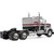 1976 Kenworth W925 - Silver 1:43 Scale Diecast Model Truck by IXO Models Alt Image 1