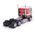 1976 Ford CL 9000 - Brown And Red 1:64 Scale Diecast Model Truck by IXO Models Alt Image 1