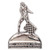 Borg-Warner Indianapolis 500-Mile Race Flag Man Pin   Main Image