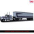 1976 Kenworth W900 With Vintage Trailer - Red White B 1:64 Scale Diecast Model Truck by IXO Models Alt Image 1