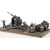 FlaK 36 w/sd.202 Tow Vehicle 1/32 Die Cast Model w/Figures Alt Image 1