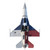F-16 Fighting Falcon 1/100 Die Cast Model - AF1-0142C 457th FS, 75 years of Operation scheme Alt Image 5