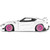 2025 Toyota GR Supra Liberty Walk Body Kit - White Pink 1:18 Scale Diecast Model Car by Solido Alt Image 6