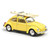 1973 VW Beetle 1303 - Pastel Yellow w/Surfboards 1:43 Scale Model Car by Norev Main Image