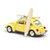 1973 VW Beetle 1303 - Pastel Yellow w/Surfboards 1:43 Scale Model Car by Norev Alt Image 2