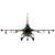 F-16 Fighting Falcon 1/100 Die Cast Model - AF1-0142B 64th Aggressor Squadron Nellis AFB 1:100 Scale Metal by Air Force 1 Alt Image 5