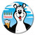 Hamm's Beer with Bear Round Metal Sign Main Image