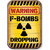 F-Bombs Dropping Magnet Desperate Enterprises (M2046) Main Image