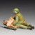 Taking Care of a Buddy 1/30 Figure Set King & Country (VN179) 1:30 Scale Metal by King and Country Alt Image 1
