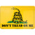 Don't Tread On Me Metal Sign  SPS80098 Main Image