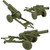 3-pc Field Artillery 1/24 Plastic Model VICTORYBUY (BMC-67000)  Plastic by BMC Toys Alt Image 1