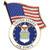 USAF Seal with U.S. Flag Lapel Pin Eagle Emblems (P13774)   by Eagle Emblems Main Image