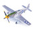 P-51D Mustang -  Feeble Eagle 18.5 Ace Glenn T. Eagleston 1:72 Scale Diecast Model Plane by Legion Main Image