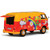 VW Flower Power Microbus 1:24 Scale Diecast Model by Motormax Alt Image 1