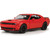 2018 Dodge Challenger Hellcat Widebody - red 1:24 Scale Diecast Model by Motormax Main Image