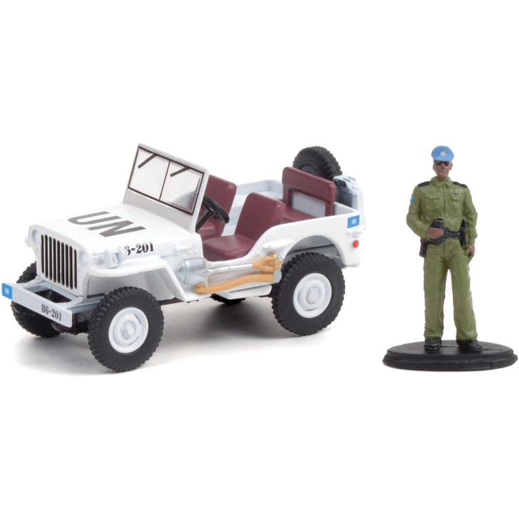 1942 Willys MB Jeep - United Nations with United Nations Security Officer Main Image
